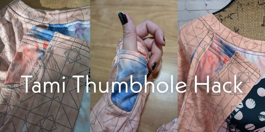Tami Hoodie Thumbhole Hack