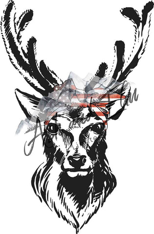 Patriotic Buck Panel