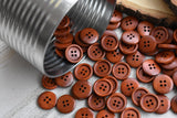 Cinnamon 3/4" Wood Buttons