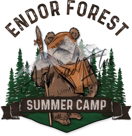 Forest Summer Camp Panel