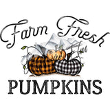 Farm Fresh Pumpkins Panel
