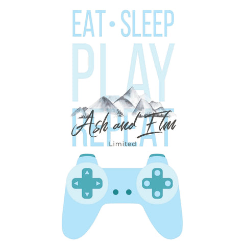 Eat, Sleep, Play, Repeat Panel