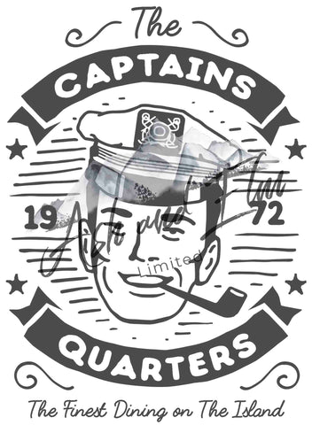Vintage Captain Panel