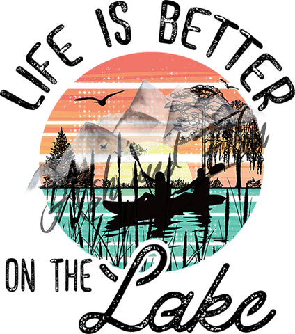 Life is Better on the Lake Panel