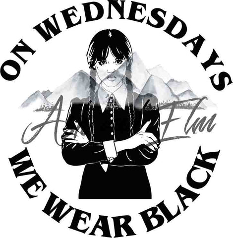 On Wednesdays We Wear Black Panel