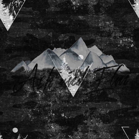 Mountain design on Shadow Grey Camo Yardage Listing
